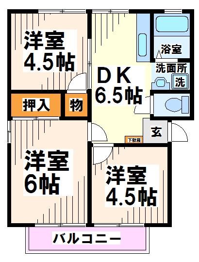 メゾン・シライト  間取り