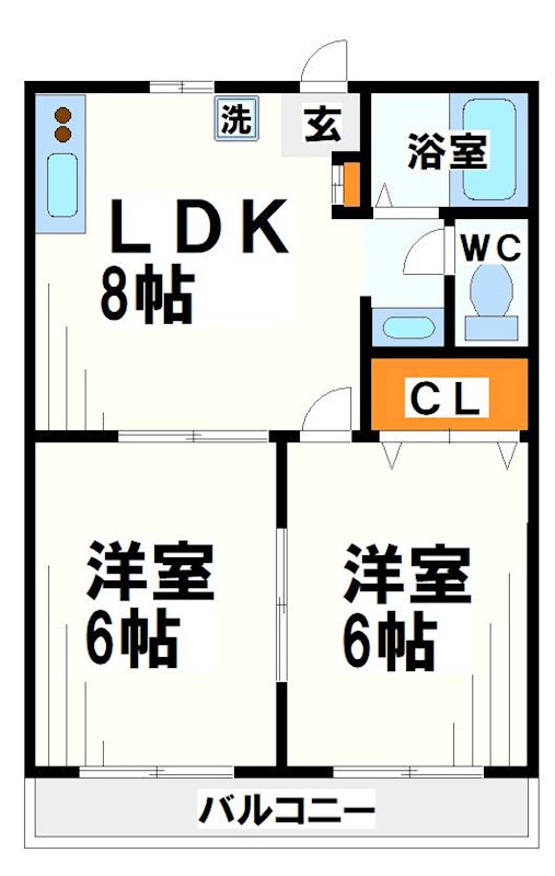 メゾン並木 間取り図