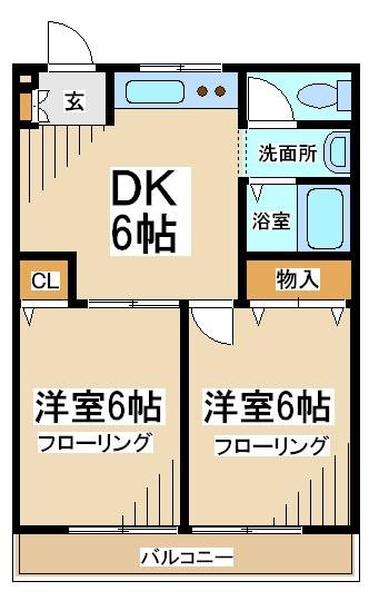 エレガンス仙川 間取り