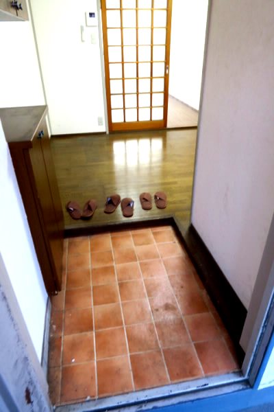 エレガンス仙川 玄関
