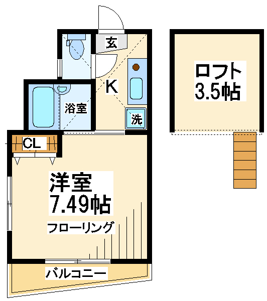 ルーブル参番館 間取り