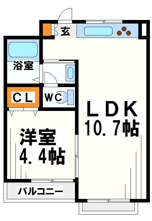 第２ハイツ能登 間取り