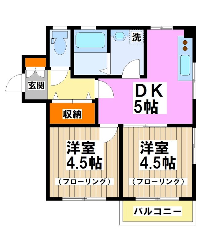 レジデンスカトー 間取り