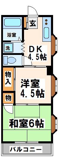 プロスパー宮西 間取り
