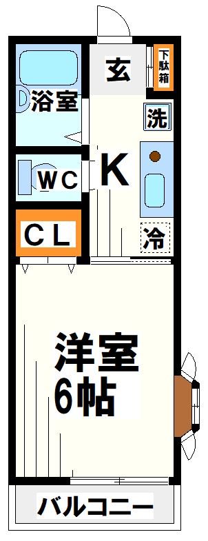 トゥインクルコート大町　5番館 間取り