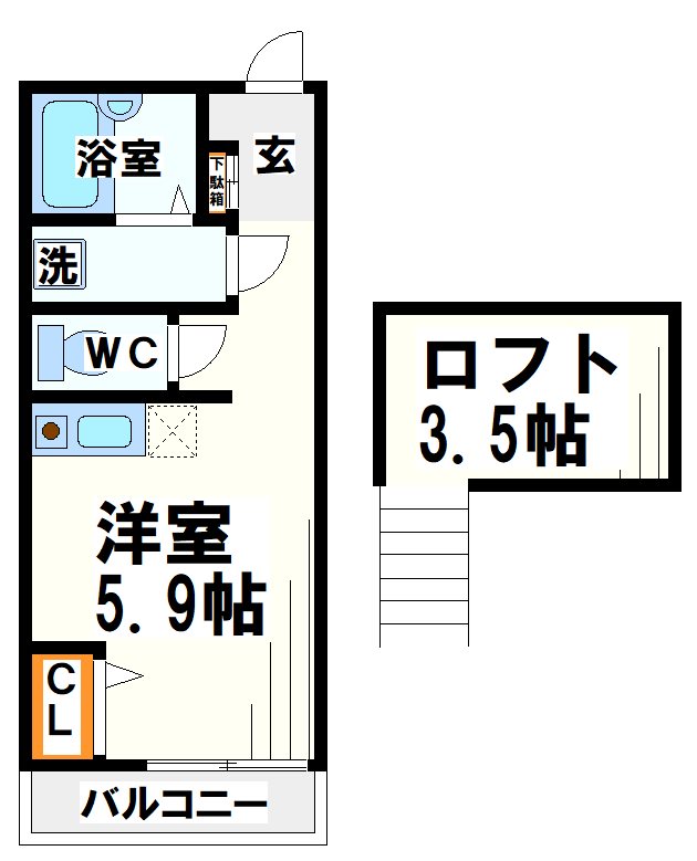 BIBIHOUSE 間取り図