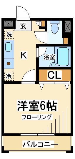 サンパラッツオ弐番館 間取り図