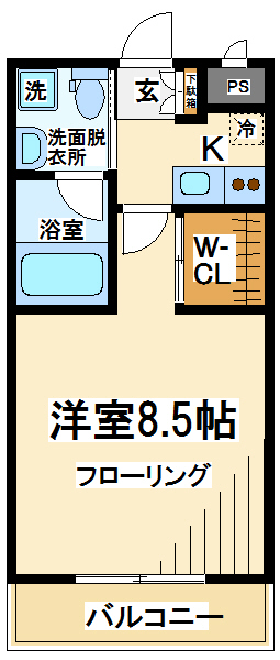 コンフォートヒルズ 間取り