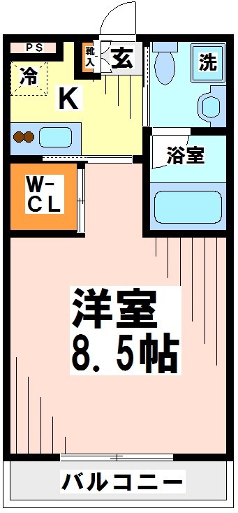 コンフォートヒルズ　当社管理物件  間取り