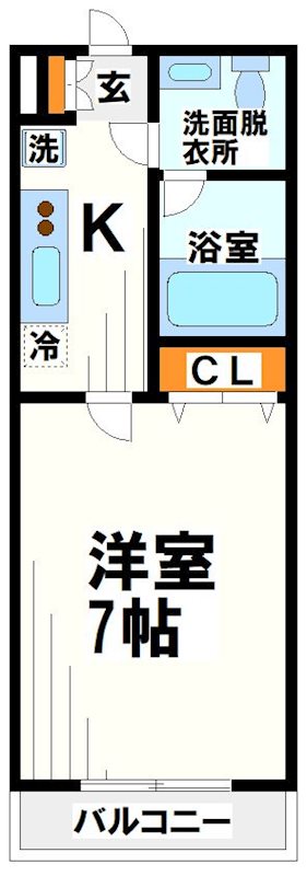 トービル柴崎 間取り図