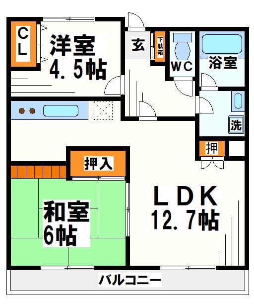 パークサイド千歳台 間取り