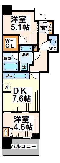 イプセ府中 間取り