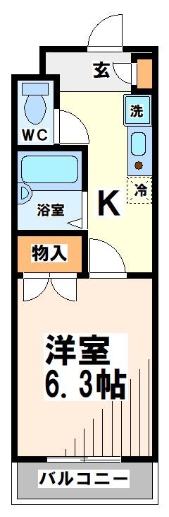 エクセレント調布 間取り