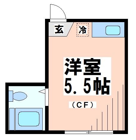 桜上水ヴィレッジ 間取り図