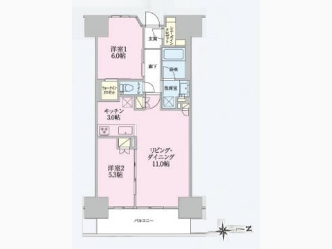 東京都武蔵野市境２丁目 間取り
