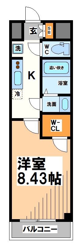 ANY SENGAWA -当店専任物件- 105号室 間取り