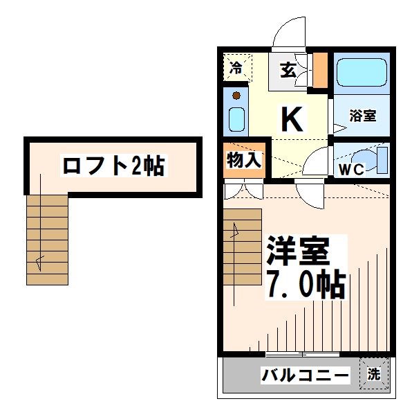 エレガントハイツ -当店限定物件- 2050号室 間取り