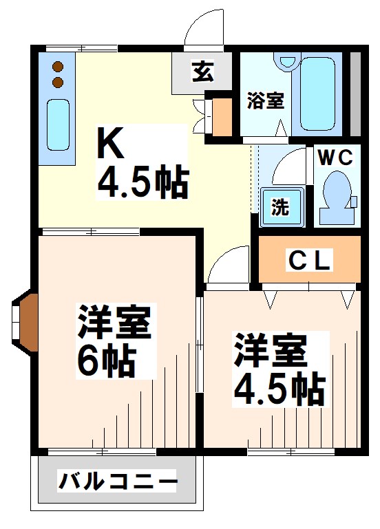 ヒルトップM 間取り