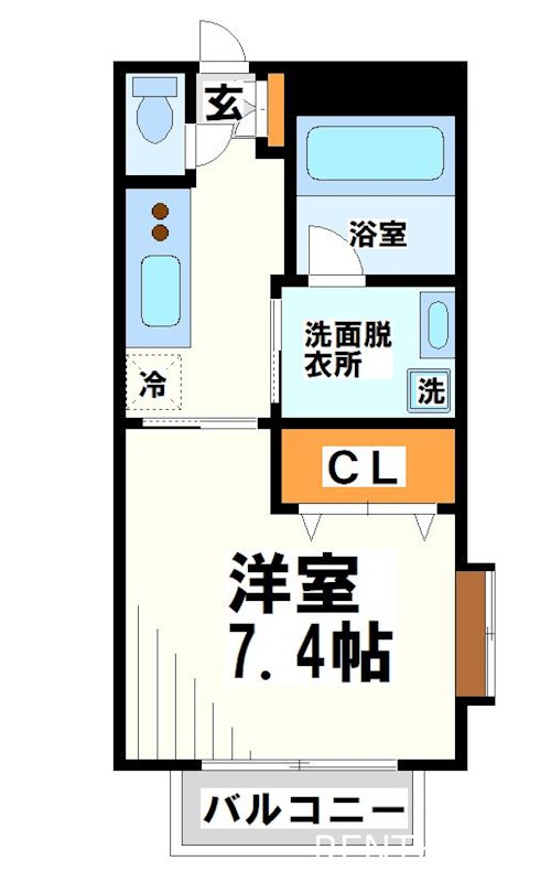グランフェルサ   間取り