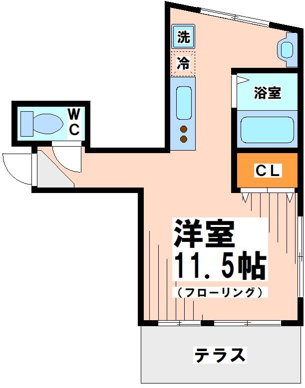 グリーンハイツタナカ  間取り図