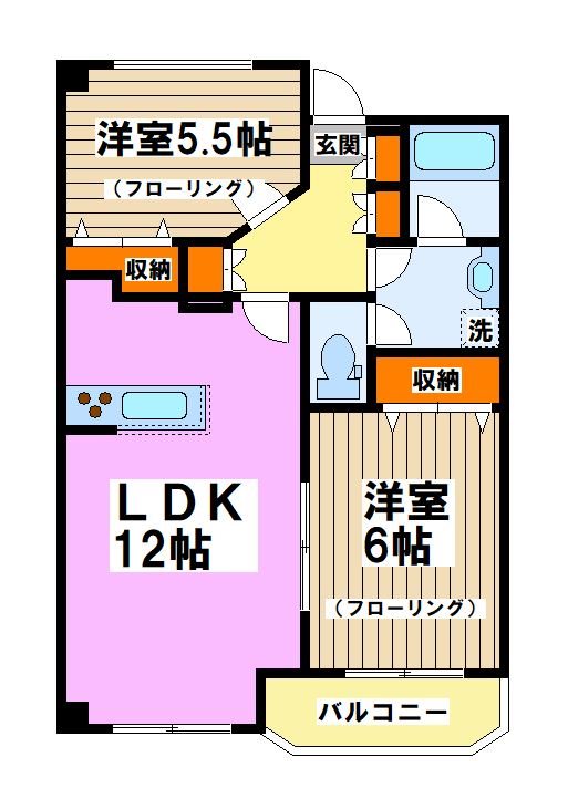 ラベンダーテラス  間取り