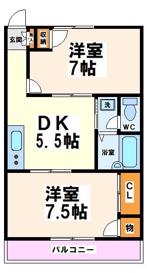 スバルハイツ 間取り