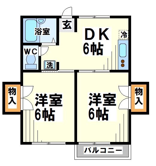 カサ・アカシア 間取り