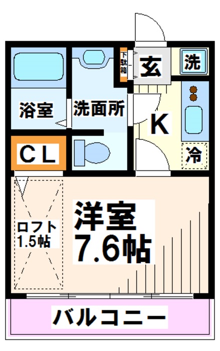 ファンタジア 間取り図