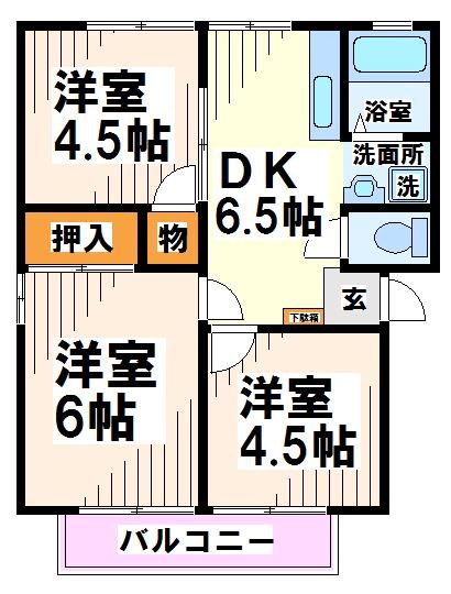 メゾン・シライト 間取り