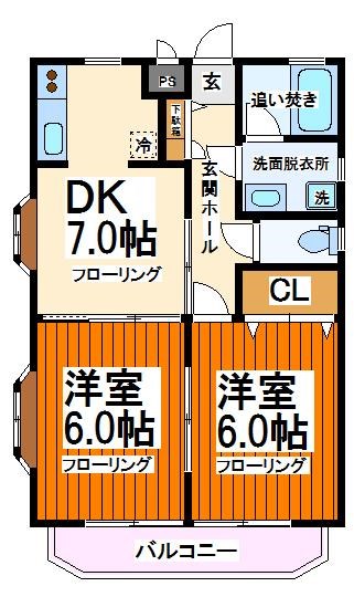 プランドール参番館 間取り