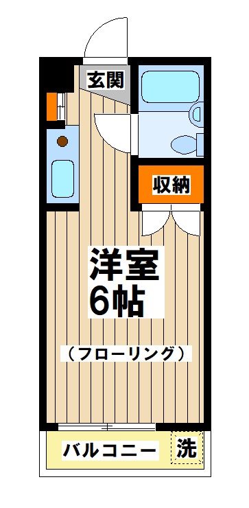 フェスタ下北沢 間取り