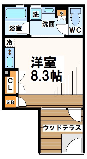 Terrace　Court　LUCE（テラスコートルーチェ） 当社管理物件 間取り