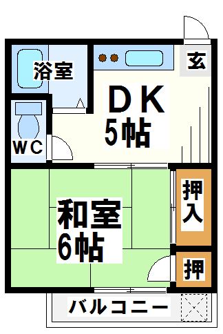 下山荘   間取り