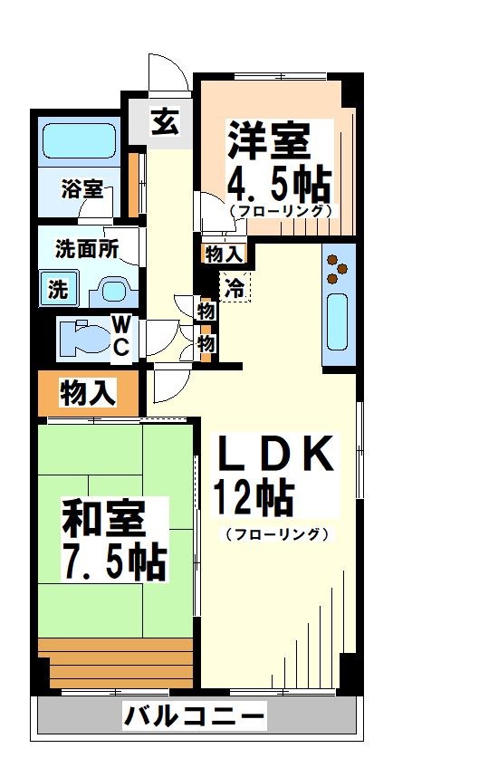 エフティプラザ聖蹟桜ヶ丘   間取り