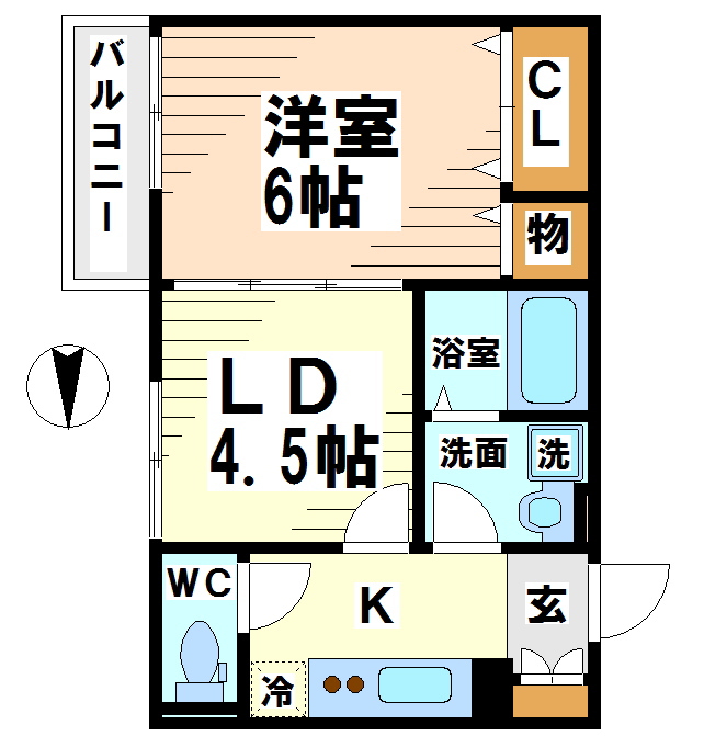 リバーヒルズ仙川 間取り