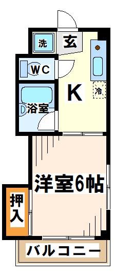 第３木村ビル  間取り