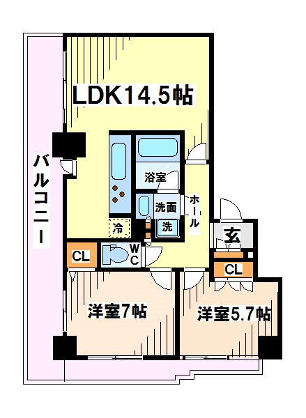 エルザ世田谷 間取り