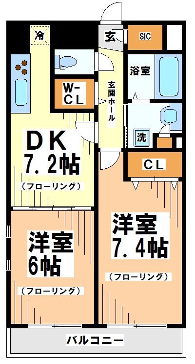 シュトラール赤堤 間取り