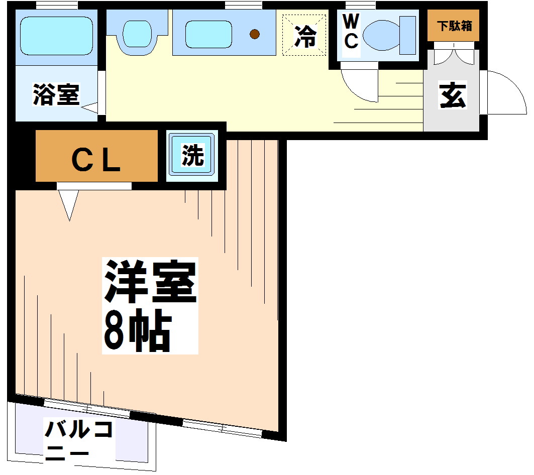 アークコートⅡ　当社管理 間取り
