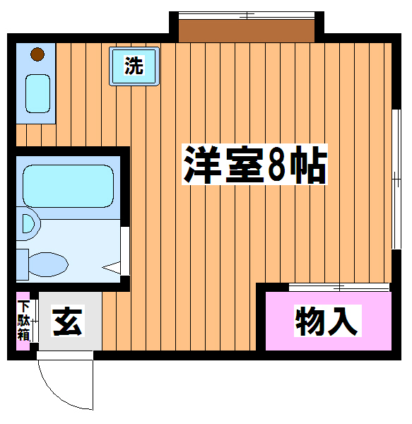 府中片町ビレッジ 間取り