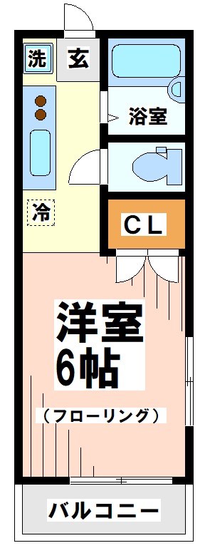 スカイハイツ円 間取り図