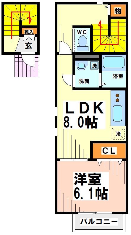 ティール 間取り