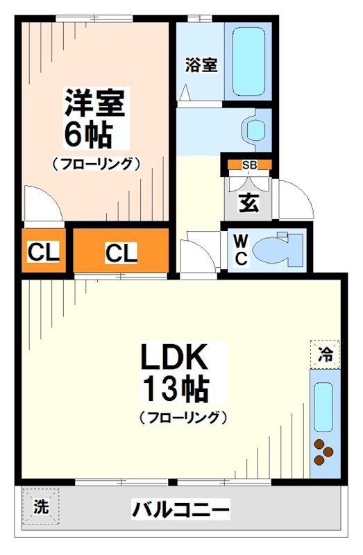 グリーンコーポ  間取り