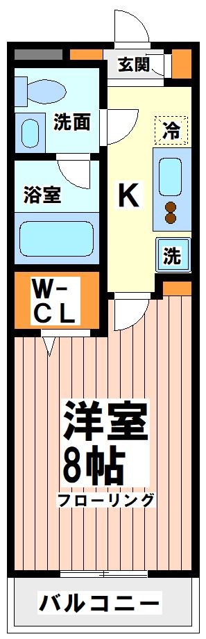 ウィステリア仙川Ⅱ 間取り