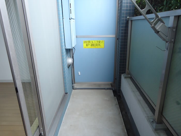 ウィステリア仙川Ⅱ ベランダ