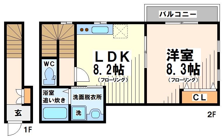 Villa Kaga -ヴィラ・カガ- 間取り