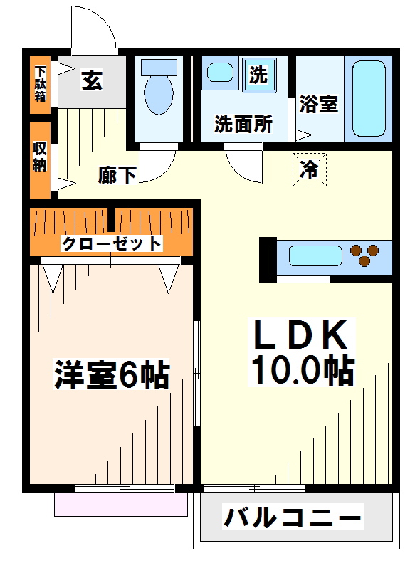 マナーコート仙川 間取り