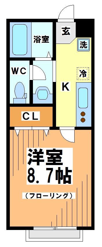 トラインビーグルス【下高井戸店専任物件】 間取り