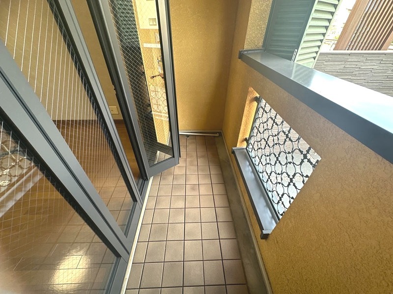 ハウス中屋 ベランダ