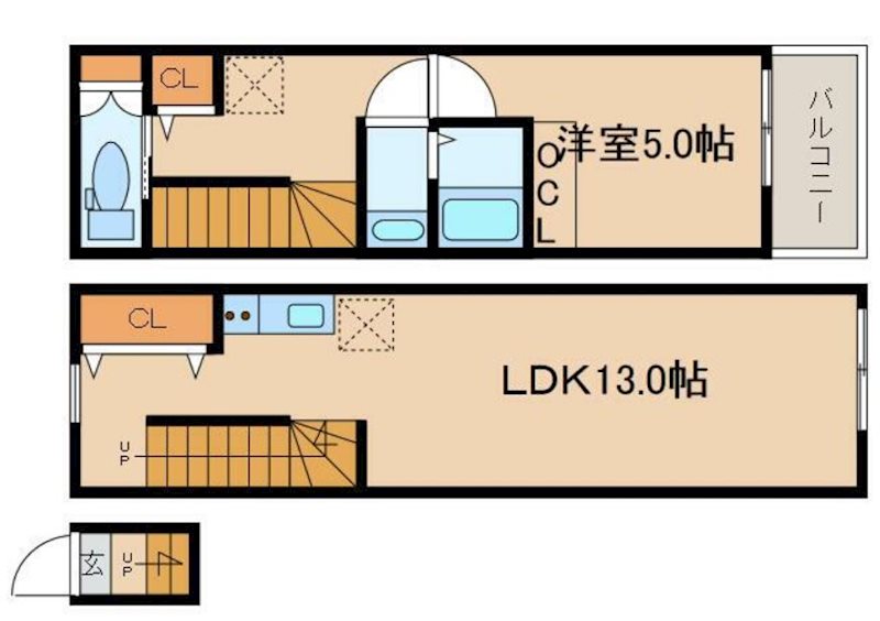 プライムガーデン千歳烏山 間取り